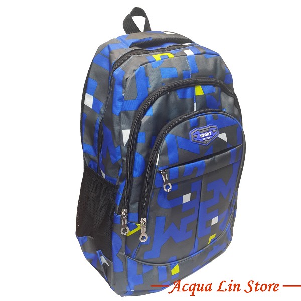 CT268 Sports Travel Leisure Backpack, Blue Color