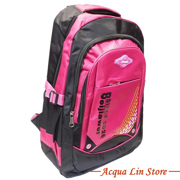 CT 8001 Sports Travel Leisure Backpack, Pink Color