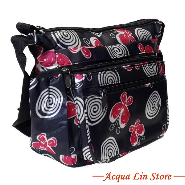 Sling Bag, #009-8, Butterfly Design